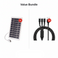 🌞50% Korting!⚡Ultra-Licht Zonnepaneel (2W 5V) - Draagbare USB Oplader voor Wandelen & Camping - Flexibel & Weerbestendig