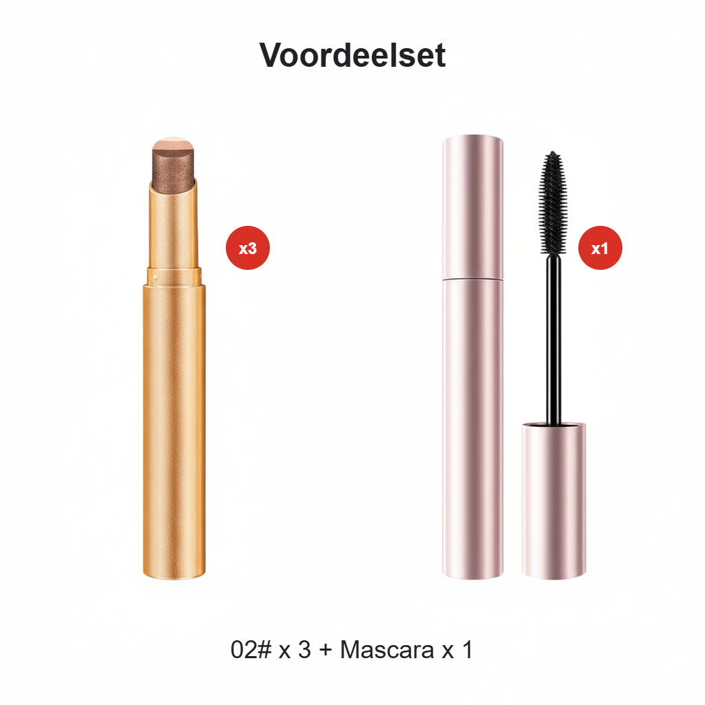 🎉3-in-1 Oogschaduwstick – Snel & Stralend!