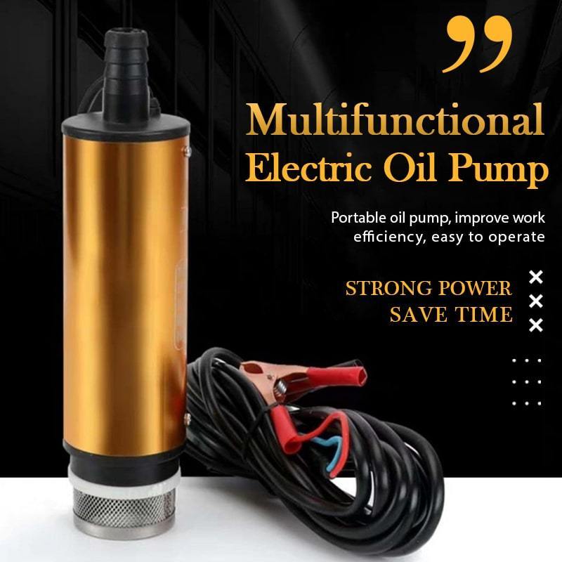 🚜 PROMO FLASH : 50% DE RÉDUCTION ! Pompe Électrique Submersible Multifonction pour Diesel – Corps en Acier Inoxydable, Portative Légère & Débit 12 L/min for un Transfert de Carburant Efficace et Durable ⚡