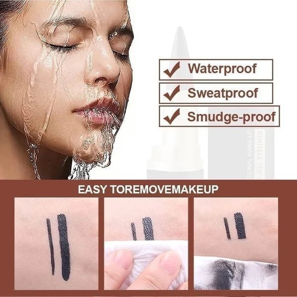 ✨ KOOP 1, GRATIS 1! 💥 Matte Sneldrogende Eyeliner – Waterdicht, Langdurig & Perfect voor Elke Look 👁️🖤