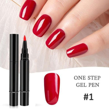 💅 Tijdelijke actie: 1+1 gratis✨ One Step Nagelgel Pen 🎨 Gratis draagbare mini UV-nagellamp 💡