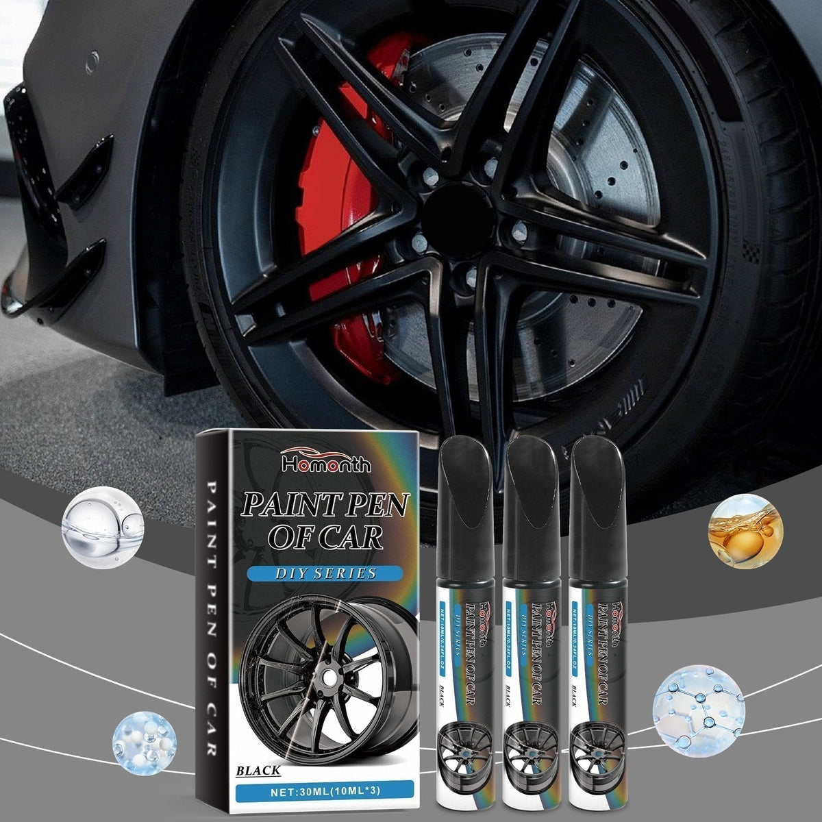 🥳2026 HOT SALE🥳💞50K+ VERKOCHT!🛠️🚗 50% KORTING! Magic Car Scratch Repair Pen – repareert velgkrassen in enkele minuten. Permanente, drupvrije formule. Inclusief blanke lak. ✨🔧
