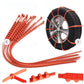 Winter Auto Antislipkettingen - Universeel 10 Stuks Super Slijtvast & Eenvoudig Installeren