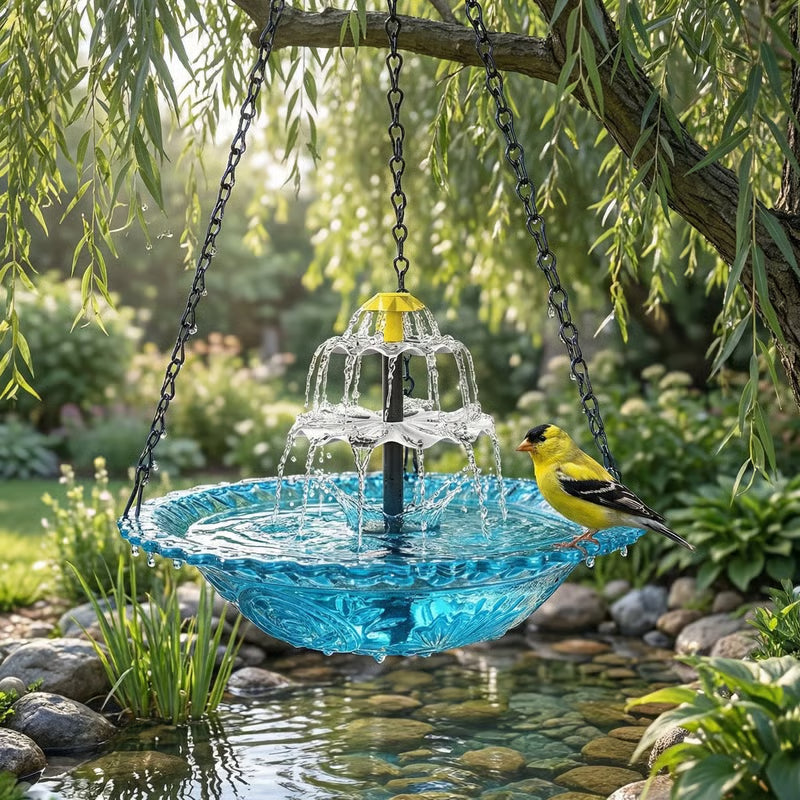 🐦 Cascade Vogelbad-Fontein op Zonne-energie | Breng je tuin tot leven (Nu 50% Korting)