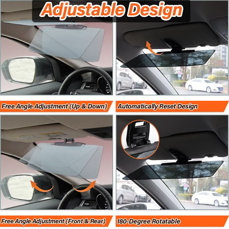 🚗☀️Zomeraanbieding 50% KORTING🔥Anti-reflectie vizier voor rijden tegen verblind