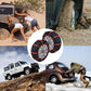 Winter Auto Antislipkettingen - Universeel 10 Stuks Super Slijtvast & Eenvoudig Installeren