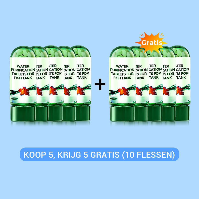 🔥Tijdelijk gratis levering😍Krachtige Waterzuiveringstablet voor Aquarium