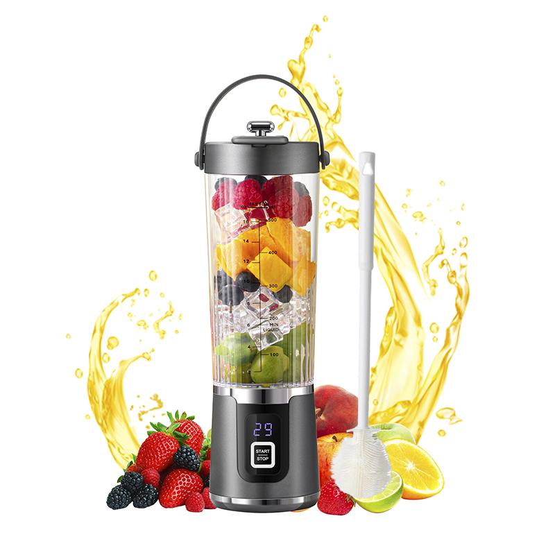 🥤 Draadloze smoothiemaker – 10 messen, USB-C, 600 ml – perfecte smoothies & shakes – overal & direct! ⚡