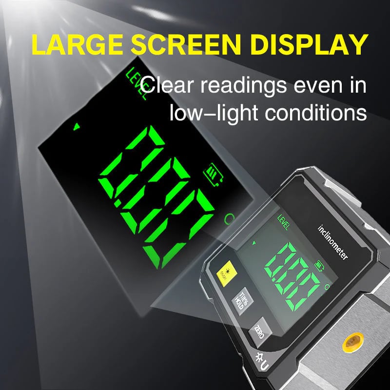✨Mini LCD digitale hellingsmeter en hoekmeter