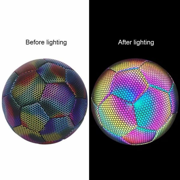 ⚽️Lichtgevende, reflecterende holografische voetbal