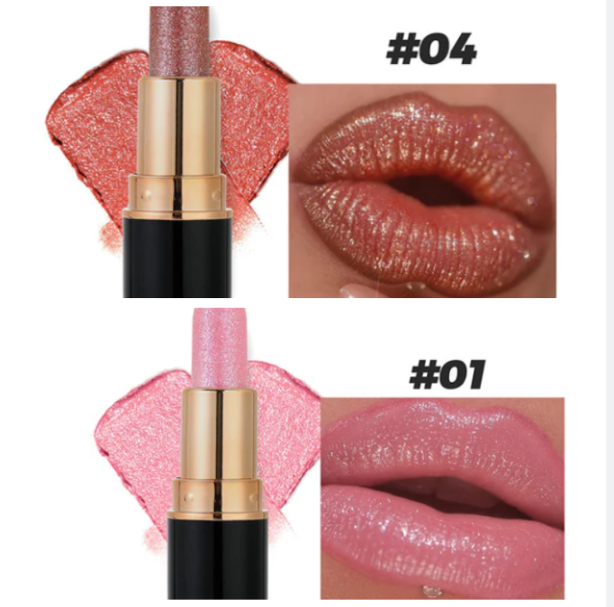 ⏳Beperkte tijd 50% korting!💥 Vandaag's Special--Koop 1 en krijg 1 gratis💋Waterbestendige en hydraterende glitterlippenstift