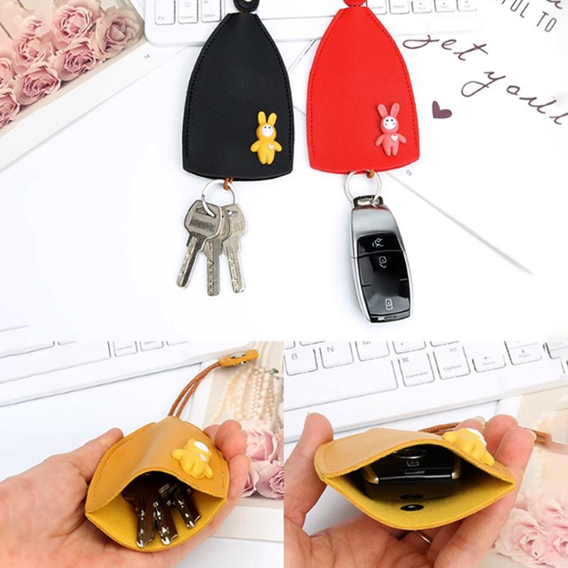 🔑 🐰 Konijnen-sleutelhanger — Schattig opbergertje, perfect cadeau ✨