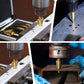 🔧Set pagodevormige boortjes met aluminium opbergkoffer
