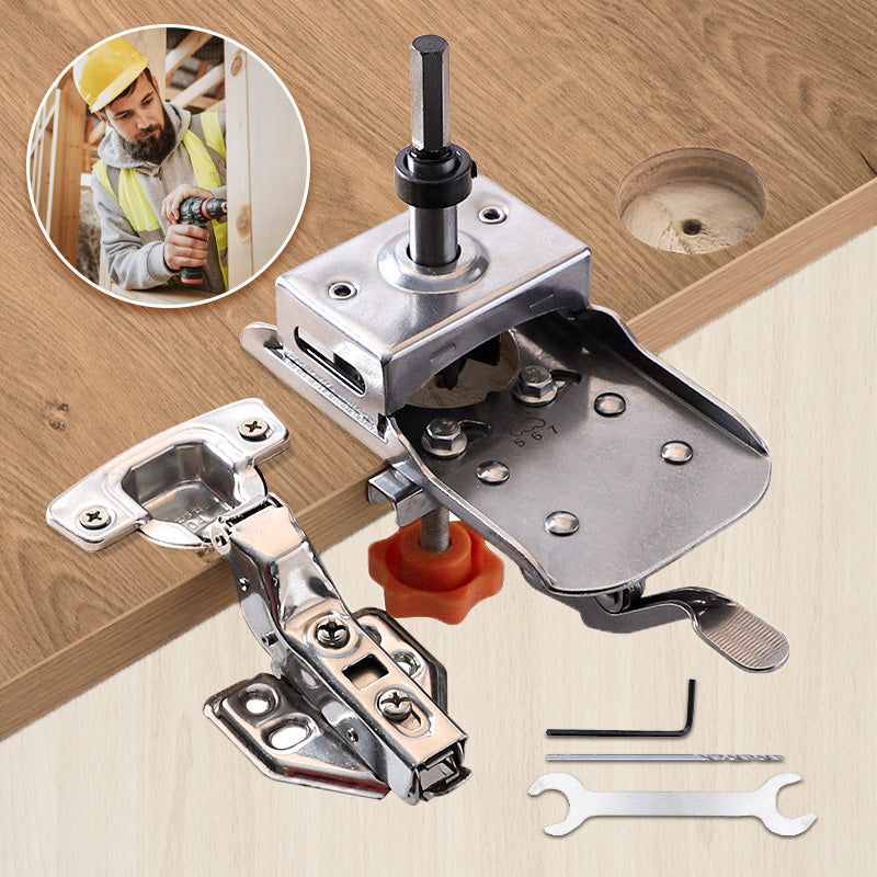 🔩 35 mm scharnierboorlocator – Precisieklemontwerp 🛠️