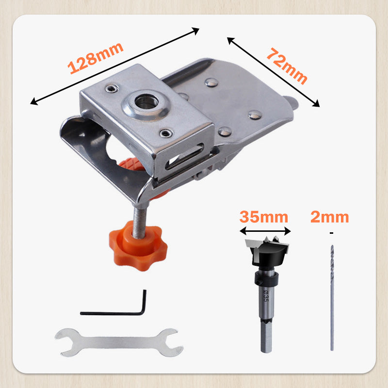 🔩 35 mm scharnierboorlocator – Precisieklemontwerp 🛠️