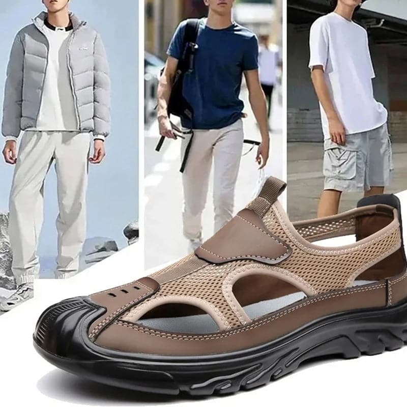 Nieuwe producten in 2024🍃Mesh holle lichtgewicht zachte zool sandalen