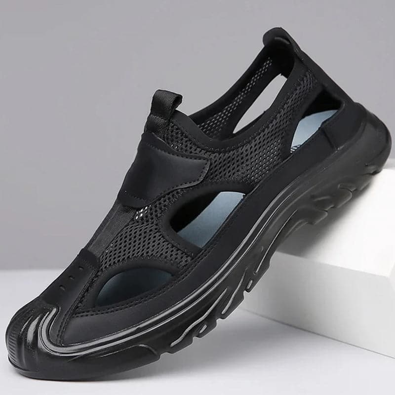 Nieuwe producten in 2024🍃Mesh holle lichtgewicht zachte zool sandalen