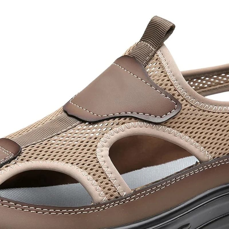 Nieuwe producten in 2024🍃Mesh holle lichtgewicht zachte zool sandalen