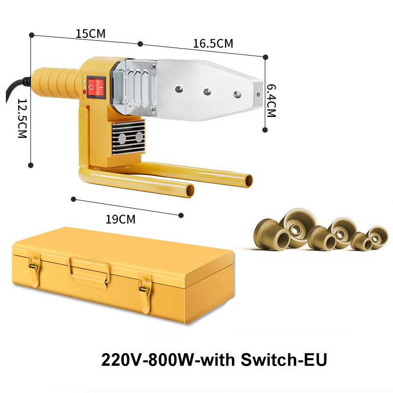 🔧 50% KORTING + GRATIS VERZENDING🔥Multifunctionele lasmachine voor kunststofbuizen – Voor PP-R, PE, PB en meer ✨