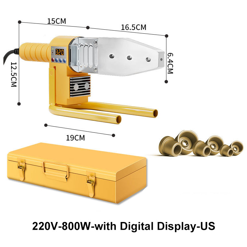 🔧 50% KORTING + GRATIS VERZENDING🔥Multifunctionele lasmachine voor kunststofbuizen – Voor PP-R, PE, PB en meer ✨