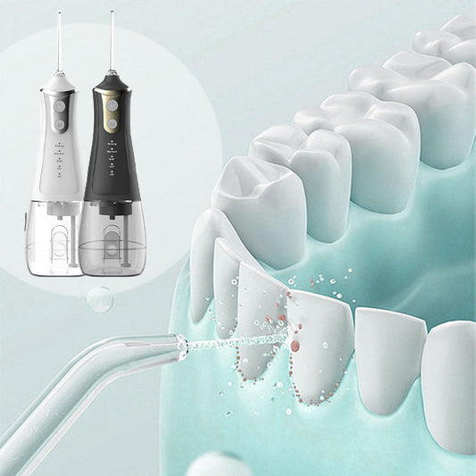 🦷 50% dto. Waterflosser avanzado – 1600-1800 pulsaciones/min, 4 modos, 5 boquillas. Limpieza profunda para encías sensibles! 💧✨