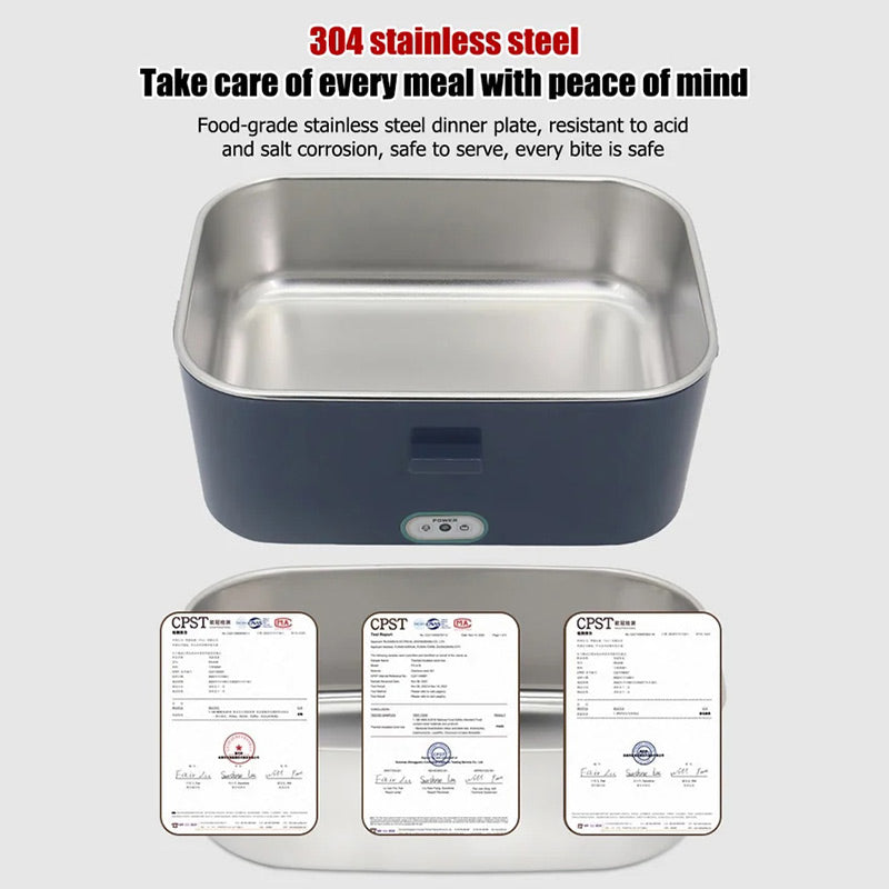 🔥50% KORTING !! 🍱Draagbare elektrische lunchbox- en voedselverwarmerset