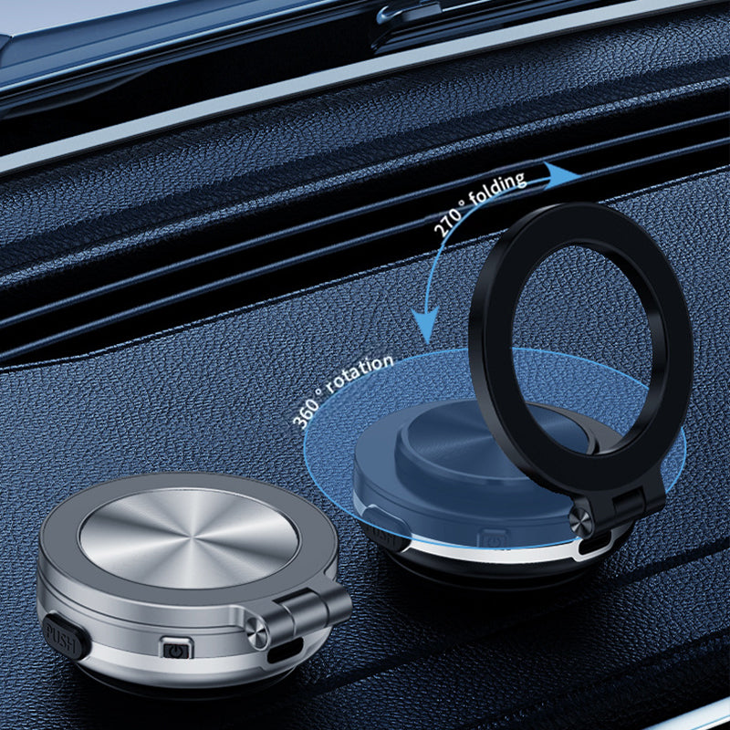 Magnetische voertuig gemonteerde telefoonhouder met vacuüm adsorptie