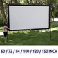 🎬 50% KORTING – Gigantisch Draagbaar Buitenbioscoop Scherm 🌟 4K HD & Verstelbare Standaard!
