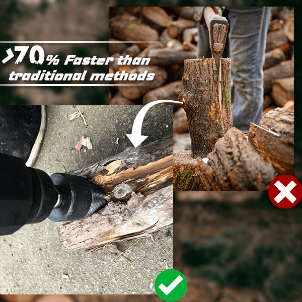 🔧✅ Houtkliefboor — het professionele gereedschap om hout te kloven 🛠️⚡