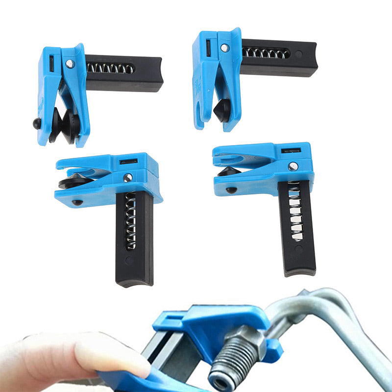 🛠 Remvloeistofleiding-plugset – 4 maten, lekpreventie en compacte koffer – voor auto-onderhoud 🔩