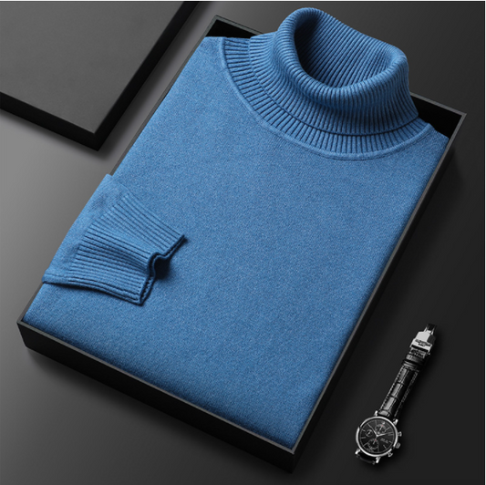 🧵NU 50% KORTING!✨Premium kasjmier trui voor heren🍂Boterzacht en ademend, veelzijdige stijl voor op kantoor of casual kleding📦