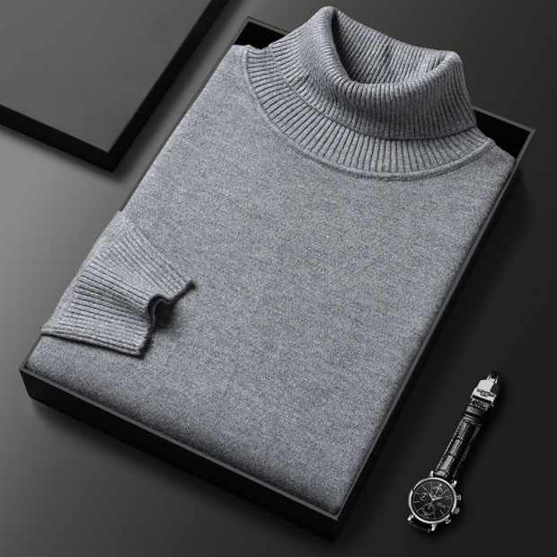 🧵NU 50% KORTING!✨Premium kasjmier trui voor heren🍂Boterzacht en ademend, veelzijdige stijl voor op kantoor of casual kleding📦