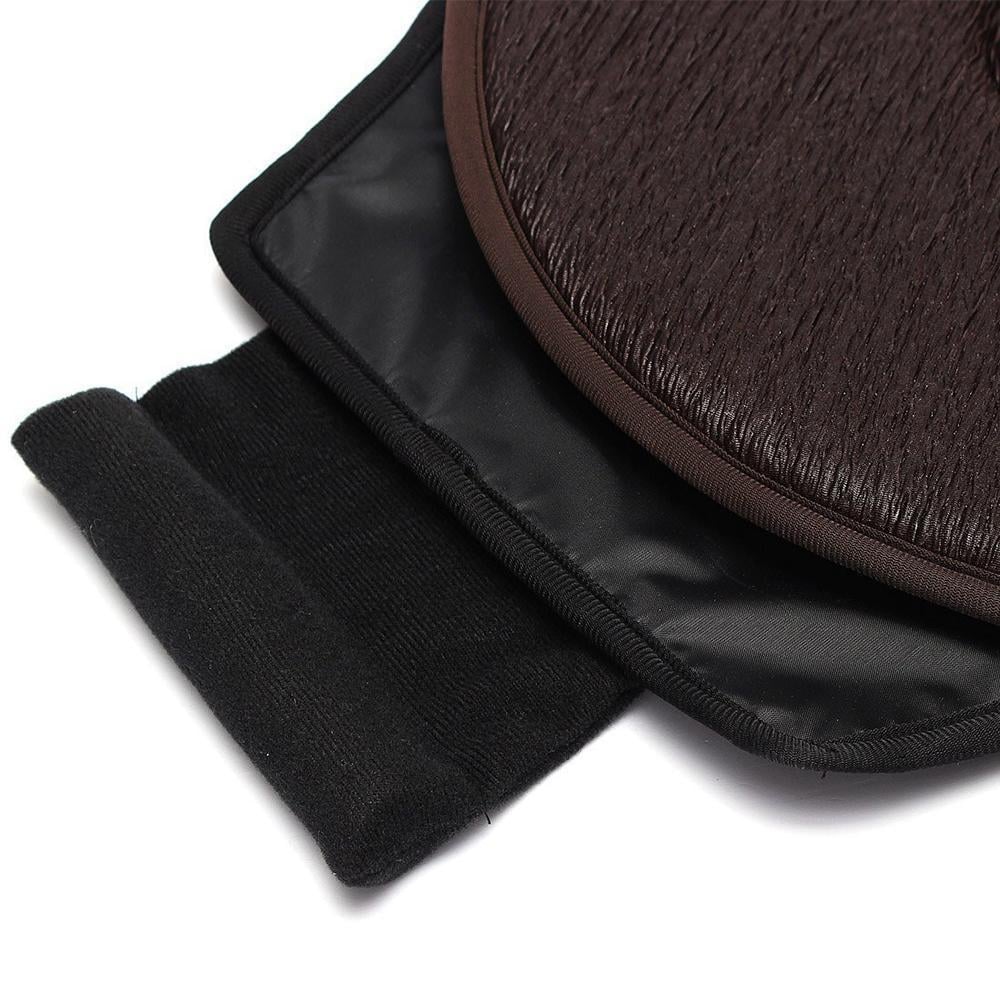 360° Draaibaar Zitkussen - Memory Foam Draaischijf voor Auto & Kantoor 40cm