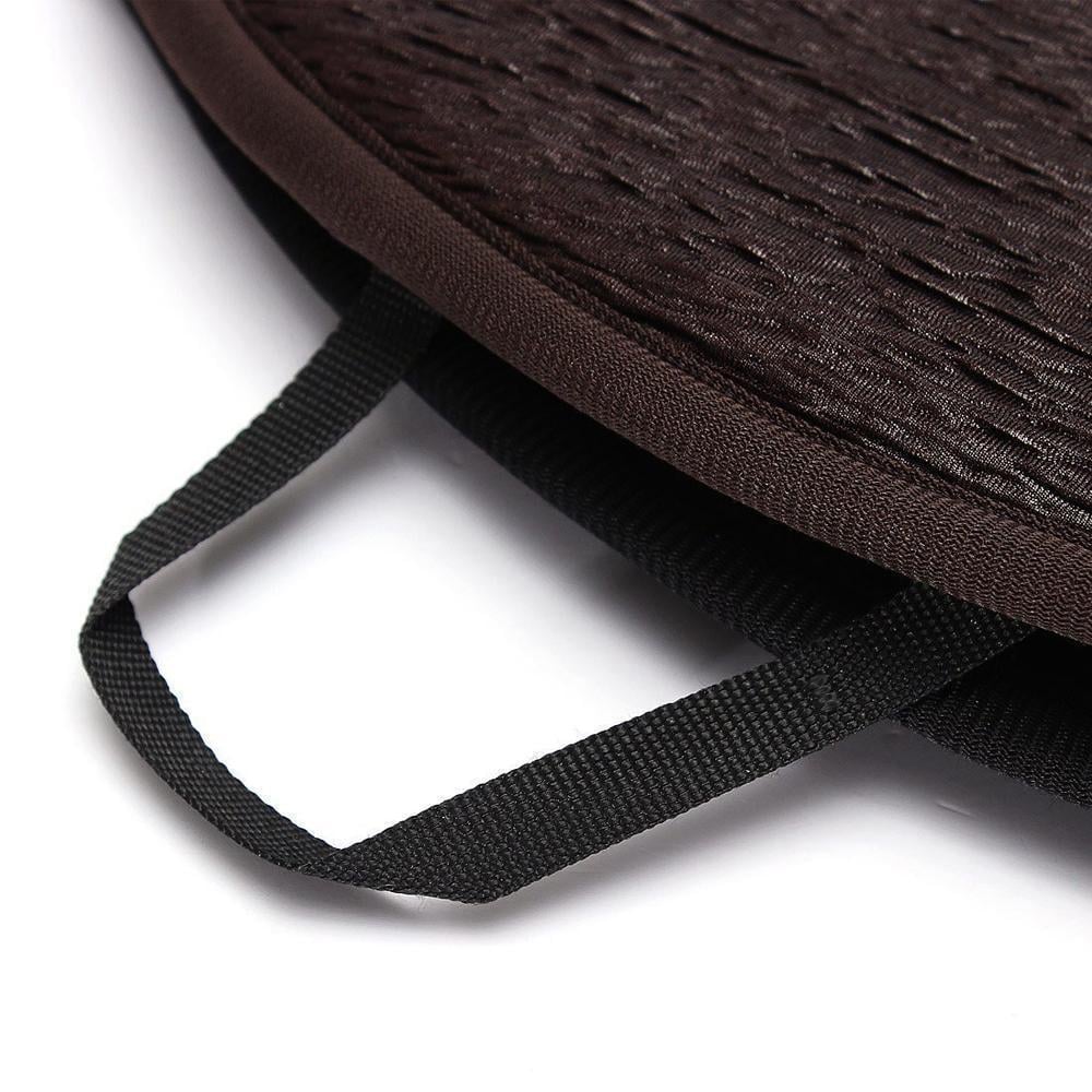 360° Draaibaar Zitkussen - Memory Foam Draaischijf voor Auto & Kantoor 40cm