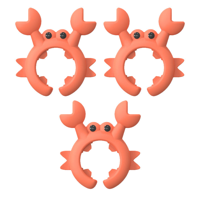 🦀Krabbenbestekhouder — met één hand te gebruiken, spatbestendig en hittebestendig. Zo blijft je keuken netjes — haal hem nu snel in huis! ✅