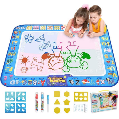 🔥Laatste Dag Aanbieding 50% KORTING🎁Water Tekenmat, Aqua Schilder- en Tekenmat Zonder Geknoei – Leerzaam Speelgoed voor Kinderen