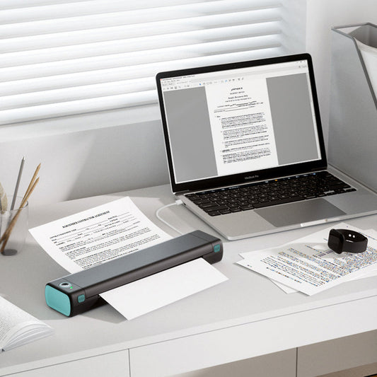 🔈50% KORTING! 🔥D810 Draagbare Bluetooth thermische printer – Ideaal voor tattoostudio's en kantoren🖨️📱