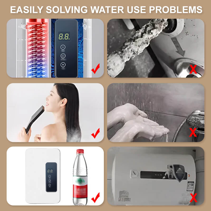 Instant waterverwarmer zonder tank🚿 (9998 verkochte exemplaren)