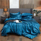 🛏️ Luxe beddengoedset van 4-delig uit pure moerbeizijde