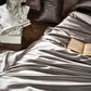 🛏️ Luxe beddengoedset van 4-delig uit pure moerbeizijde