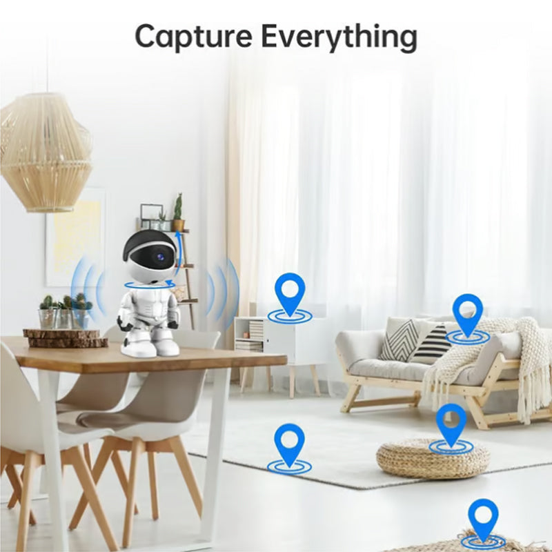 👍Draadloze binnen bewegingsdetectie robotcamera🤖Jouw nieuwe thuisbewaker🎥
