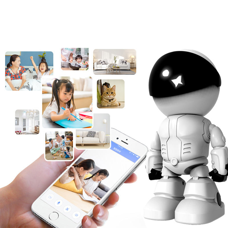 👍Draadloze binnen bewegingsdetectie robotcamera🤖Jouw nieuwe thuisbewaker🎥