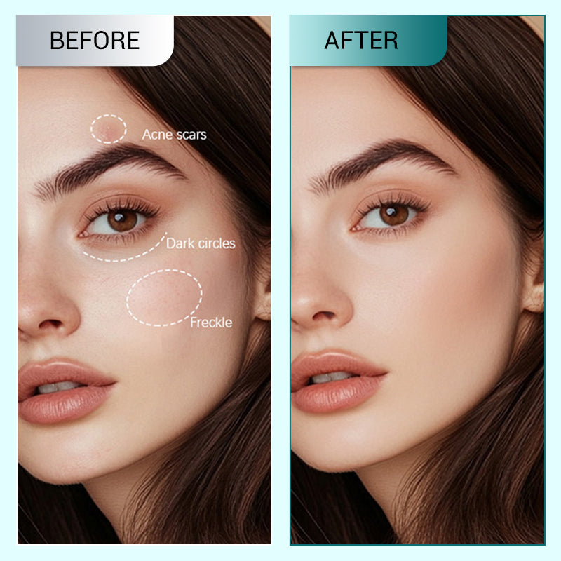 Hydraterende Waterdichte Concealer Crème - 12u Langdurige Foundation voor Gezicht & Lichaam