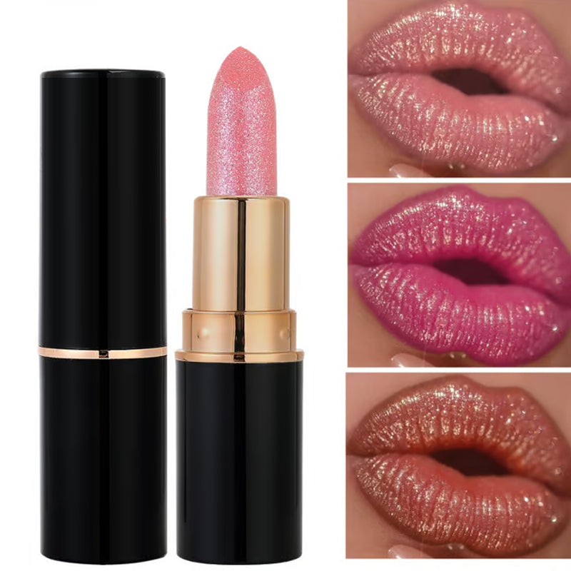 ⏳Beperkte tijd 50% korting!💥 Vandaag's Special--Koop 1 en krijg 1 gratis💋Waterbestendige en hydraterende glitterlippenstift