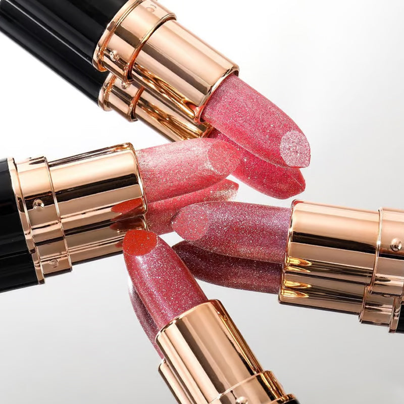 ⏳Beperkte tijd 50% korting!💥 Vandaag's Special--Koop 1 en krijg 1 gratis💋Waterbestendige en hydraterende glitterlippenstift