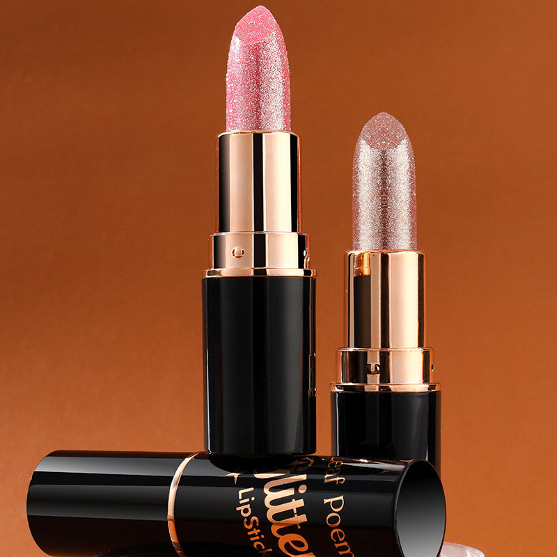 ⏳Beperkte tijd 50% korting!💥 Vandaag's Special--Koop 1 en krijg 1 gratis💋Waterbestendige en hydraterende glitterlippenstift