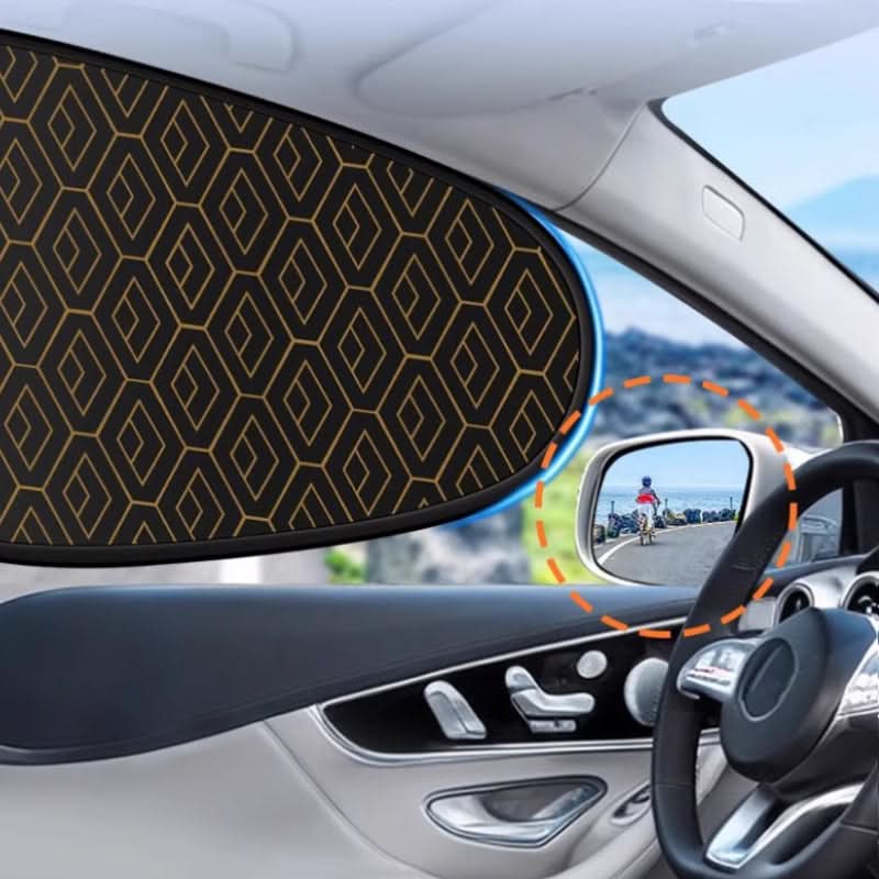💦 50% KORTING 🔥 Universele Auto Zijruit Zonneschermen –UV-werend, statisch te bevestigen zonder lijm, geschikt voor alle auto's. ✨
