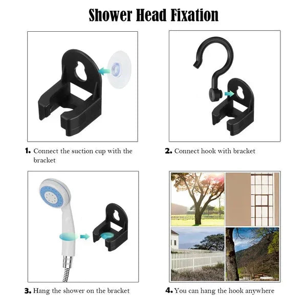 Draagbare Campingdouche met Instelbare Waterstroom – Voor Gemakkelijke en Handige Reiniging in de Buitenlucht!
