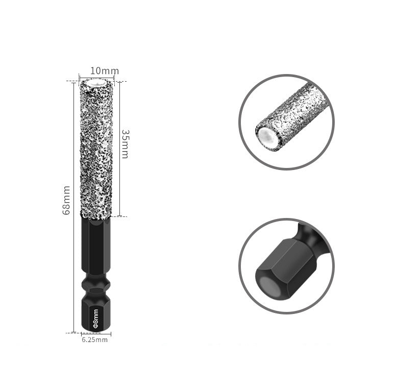 🔥2-in-1 zeskantschacht hardsoldeer- droogboormachine Gespecialiseerde gatopener