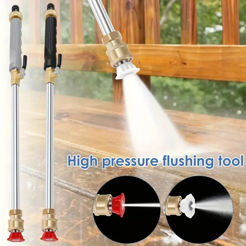 🚿 2e HALVE PRIJS – Hogedruk Waterpistool voor Auto & Tuin | Krachtige Straal, Supersnel Schoon